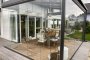 COVER Verglasung transparent Windschutz aus Glas Brunner Polybau